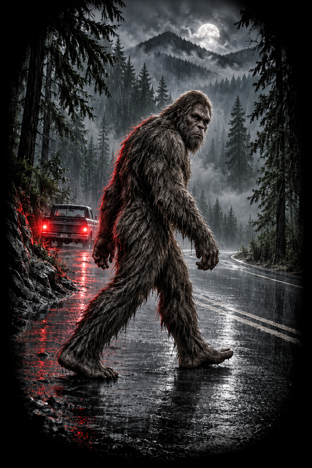 Bigfoot • Roadside Encounter