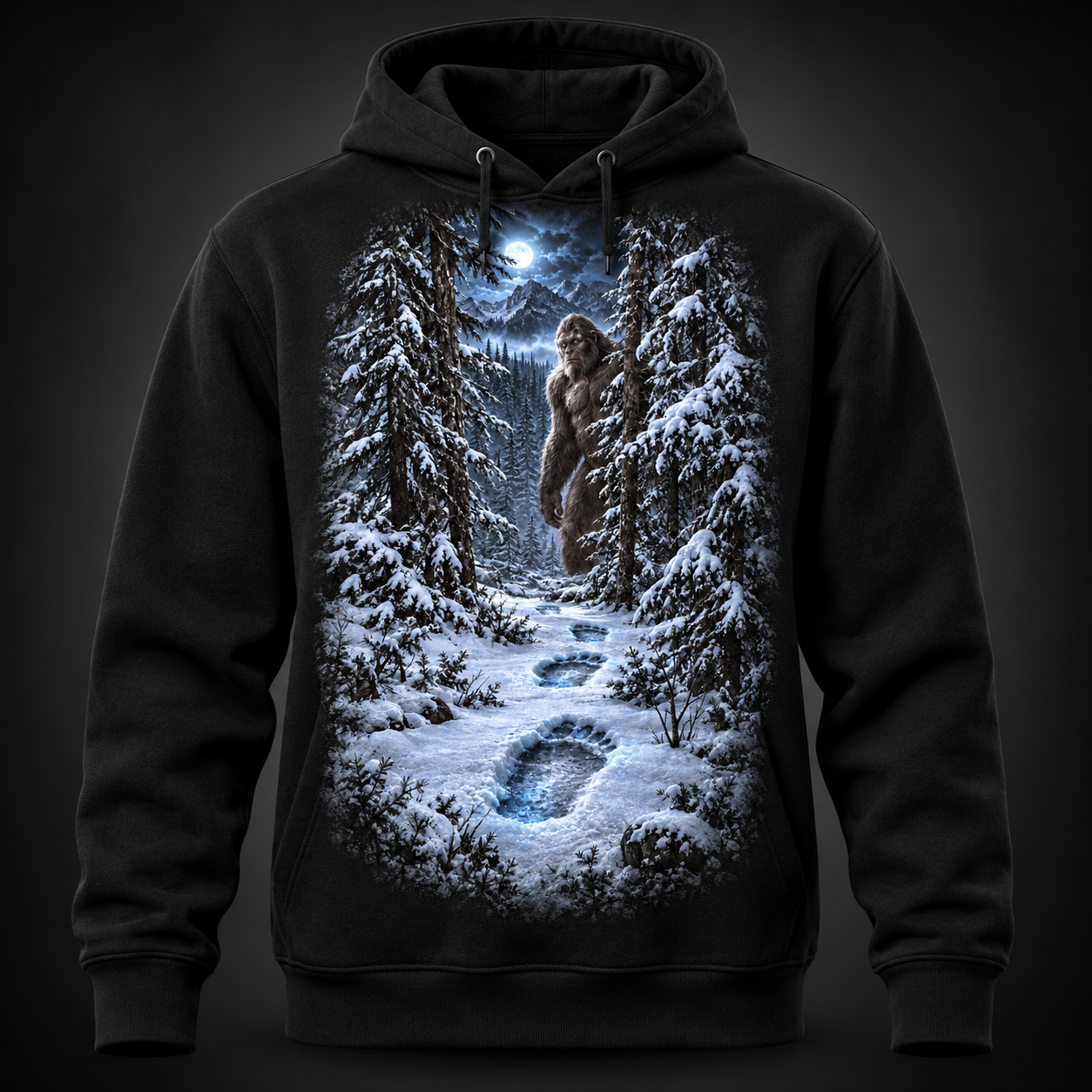 Bigfoot • Winter Tracks Hoodie