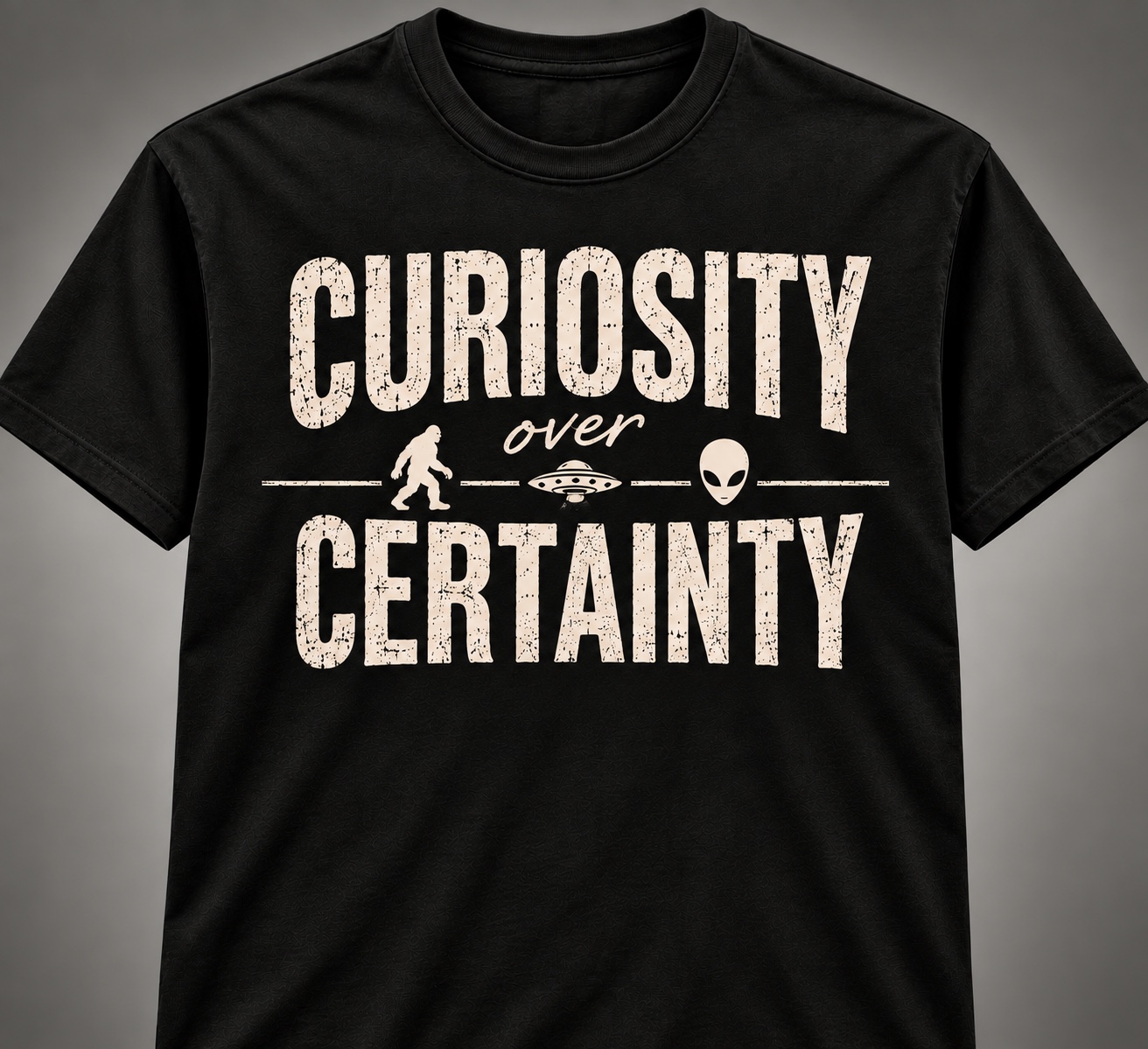 Curiosity over Certainty • Men's Tee
