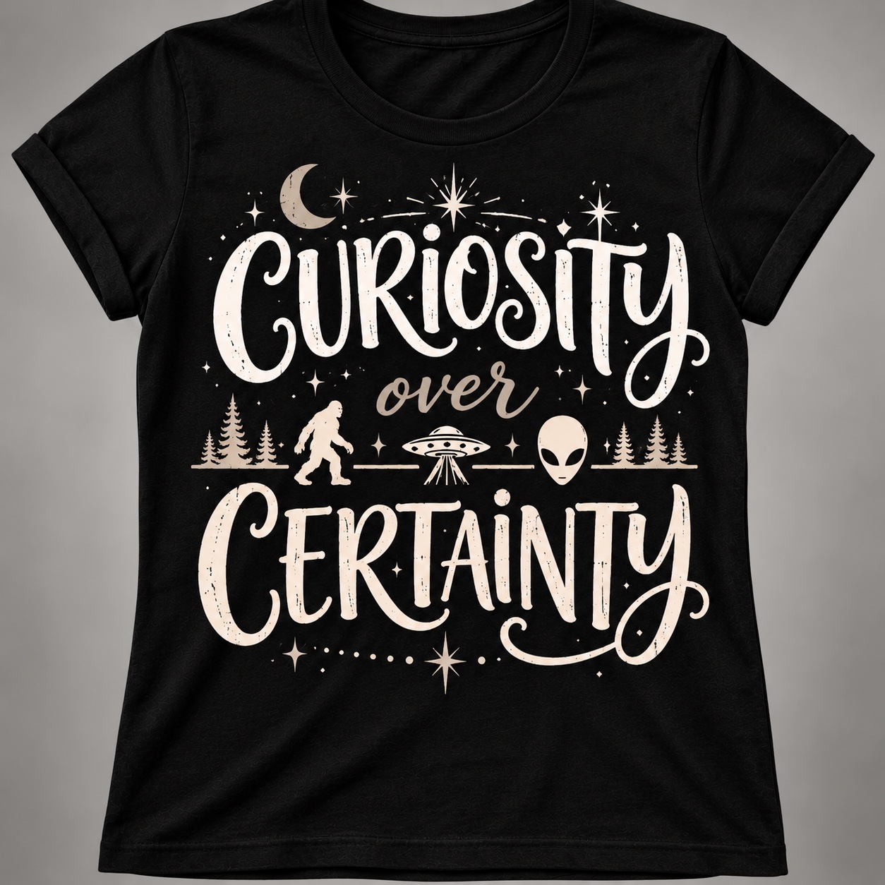Curiosity over Certainty • Women's Tee