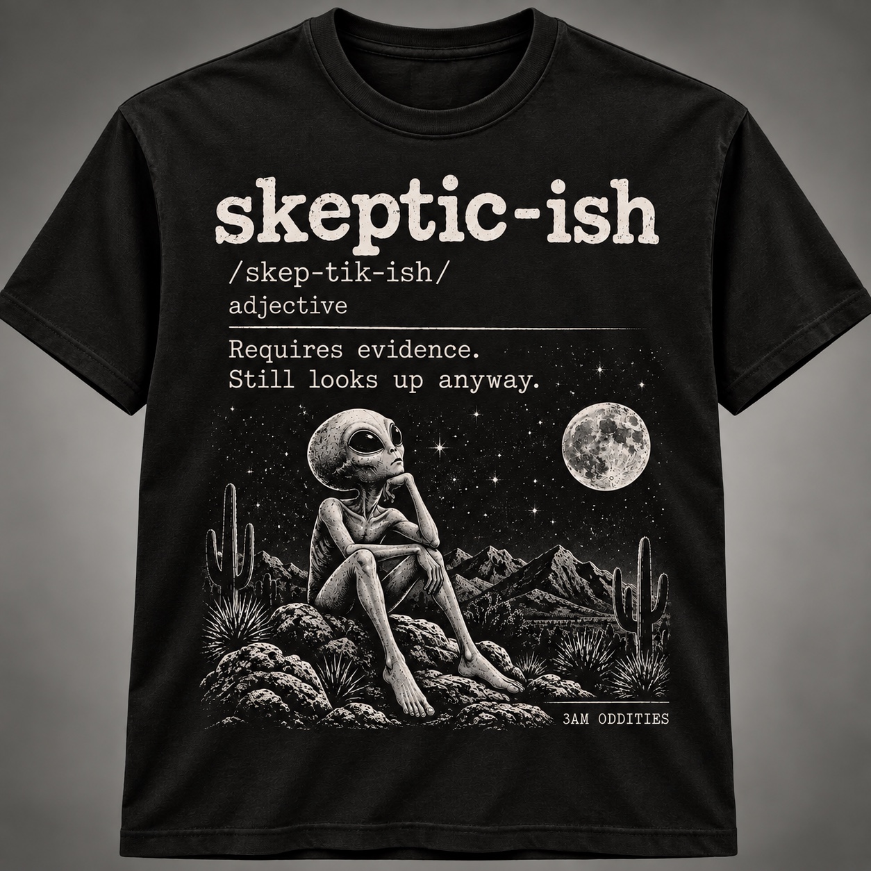 Skeptic-ish • Alien Tee