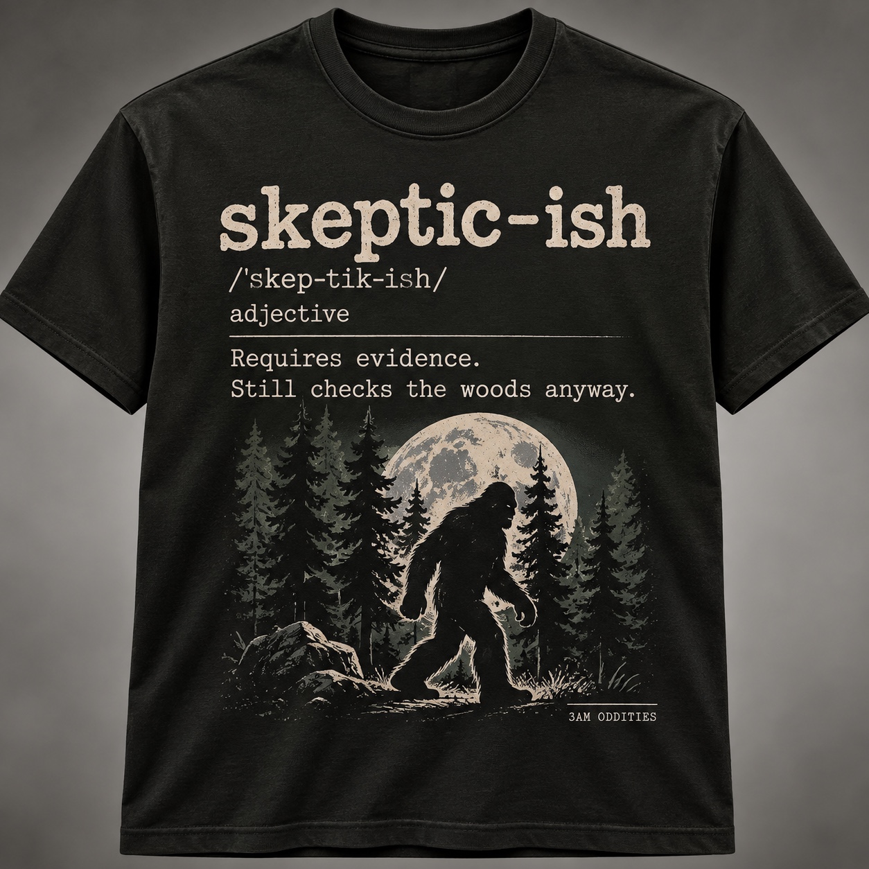 Skeptic-ish • Bigfoot Tee